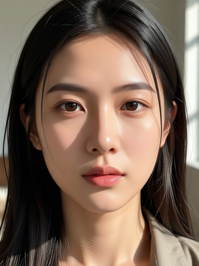 얼굴이 바뀐 프로페셔널 얼굴 사진