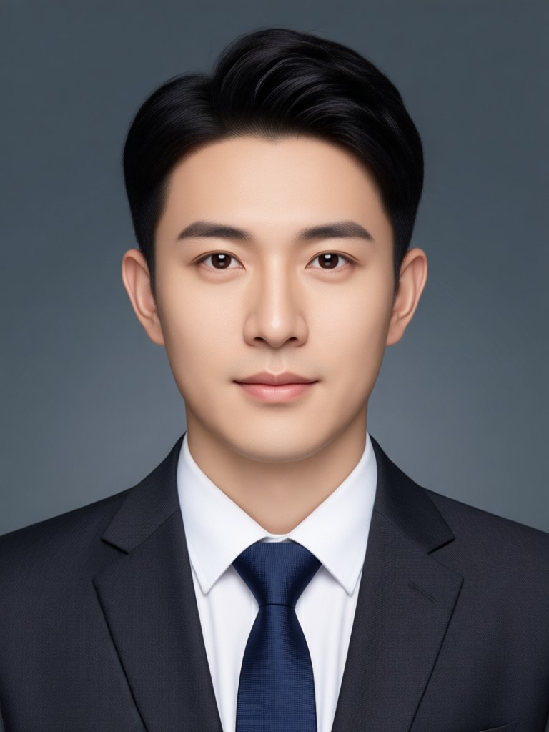 AI Formal Blazer and Office Background