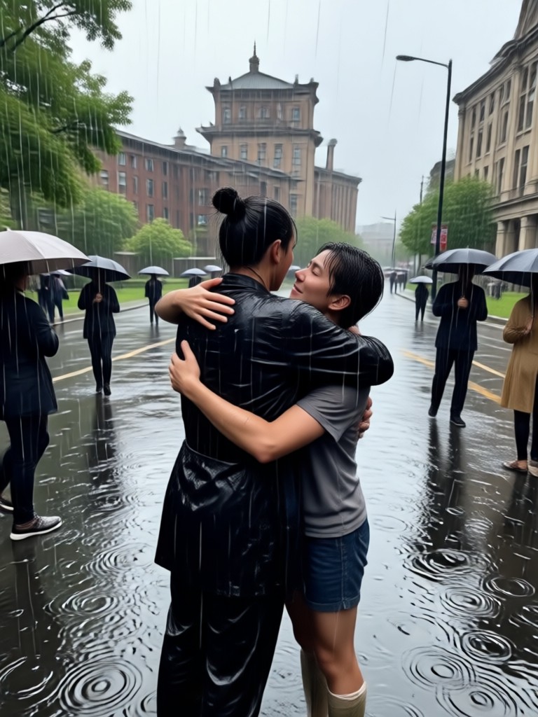 Download beyo for Long Distance Reunion Rain Hug Generator