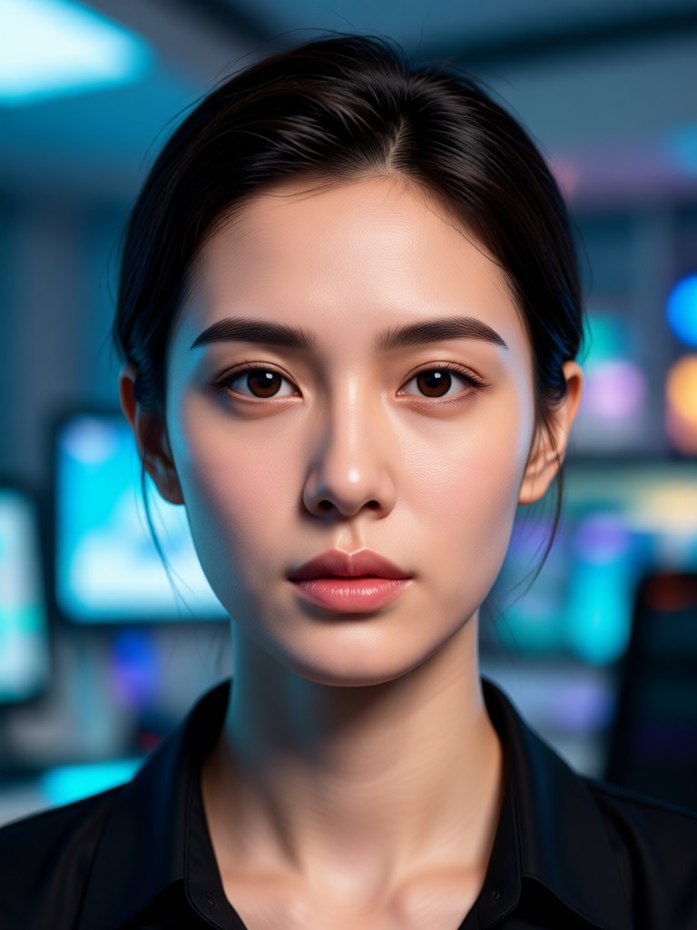AI Generated Professional Smile