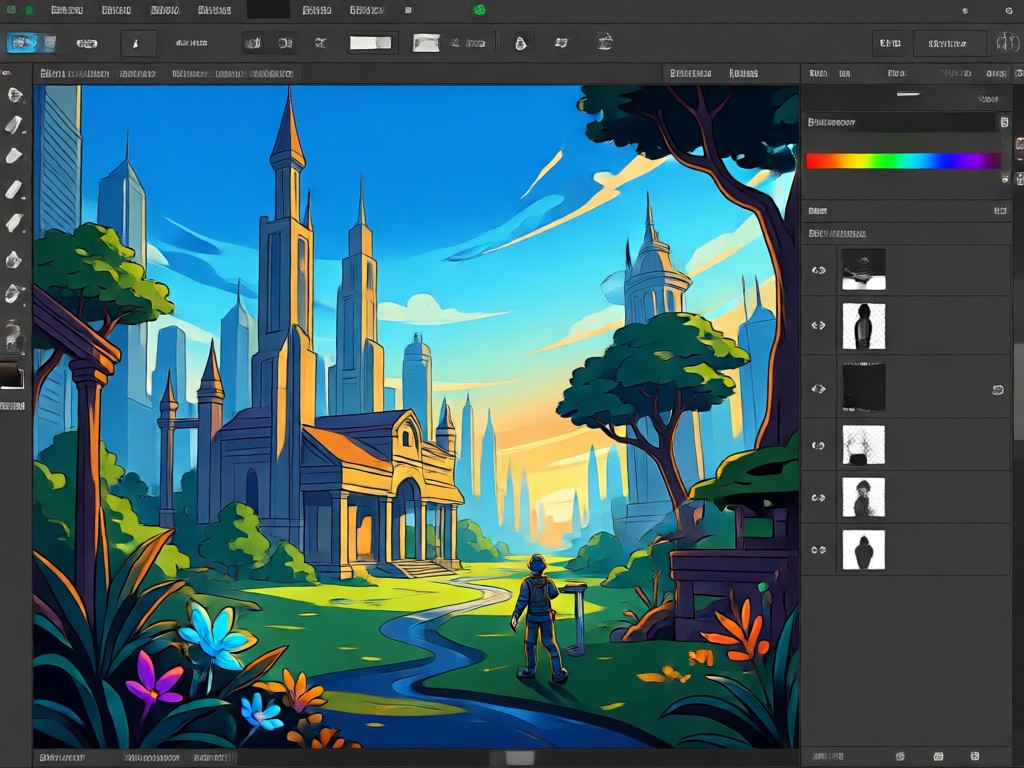 High fidelity pixel art example