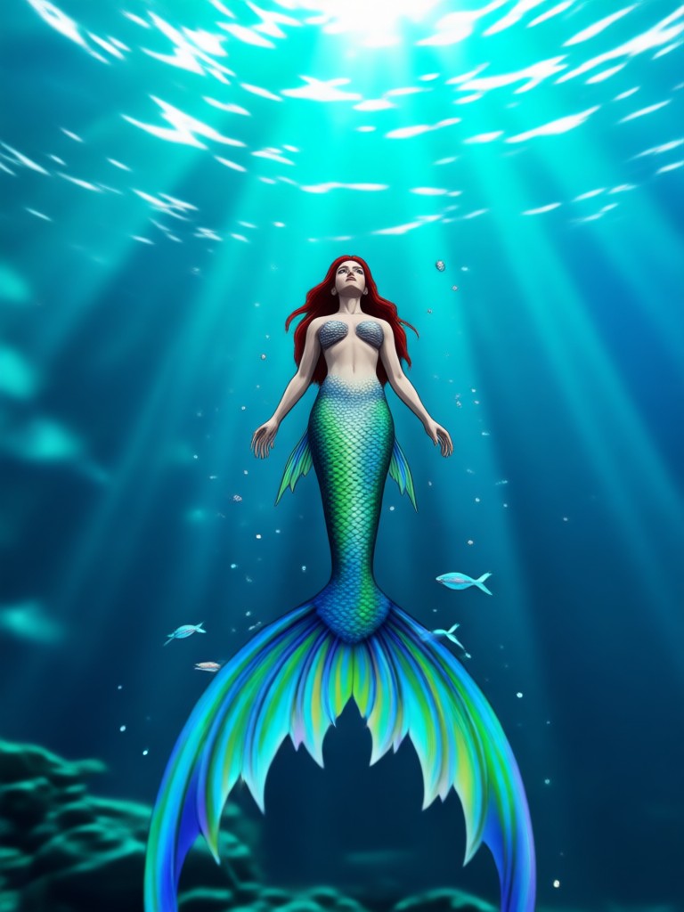 Fantasy creature AI video filter example
