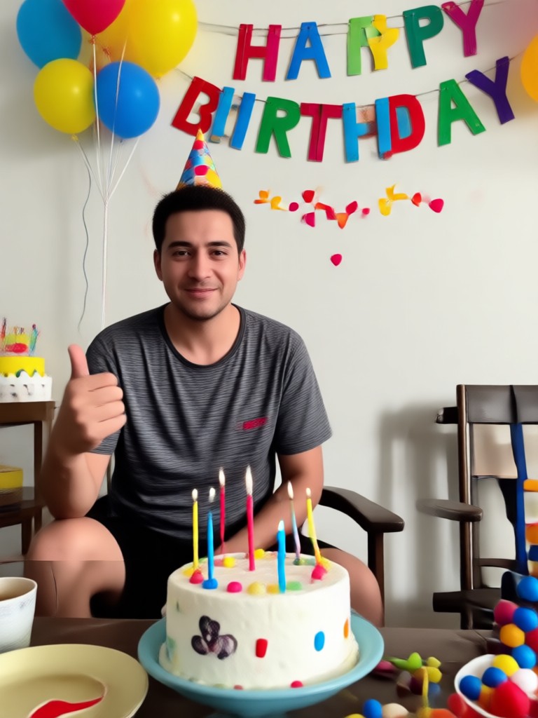 Elegant birthday video theme for dad