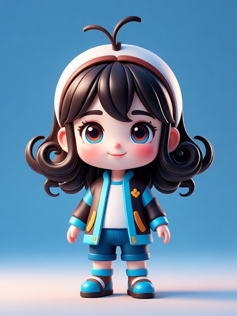 Cute chibi generator pet portrait