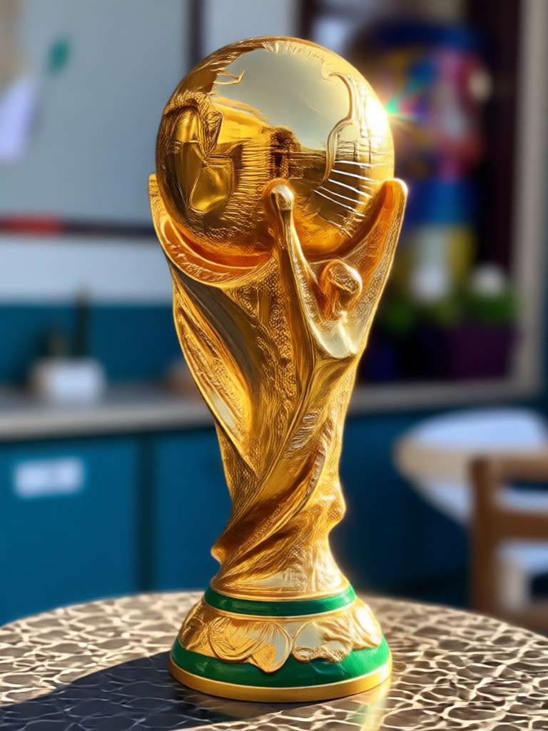 브라질 축구 트로피 제너레이터 결과물