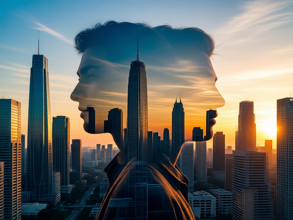 Generate Couple Double Exposure Photo Generator with one tap