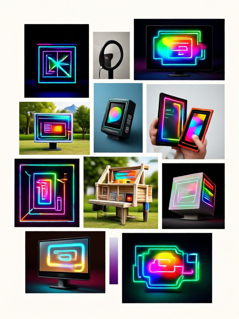 Modern Geometric Collage