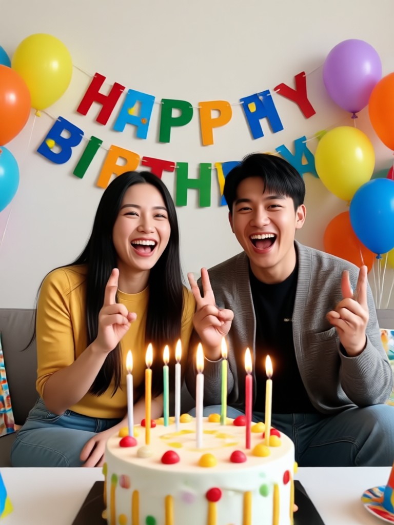 Cinematic birthday tribute video for best friend