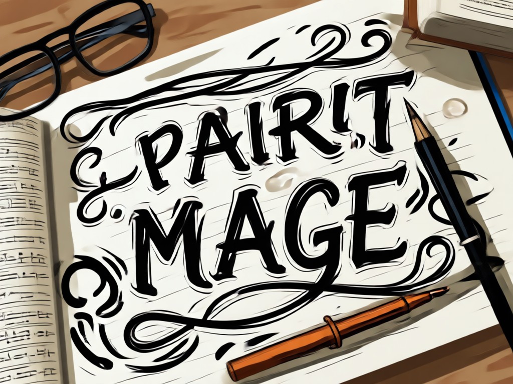 Text with shadow and gradient effects on an image
