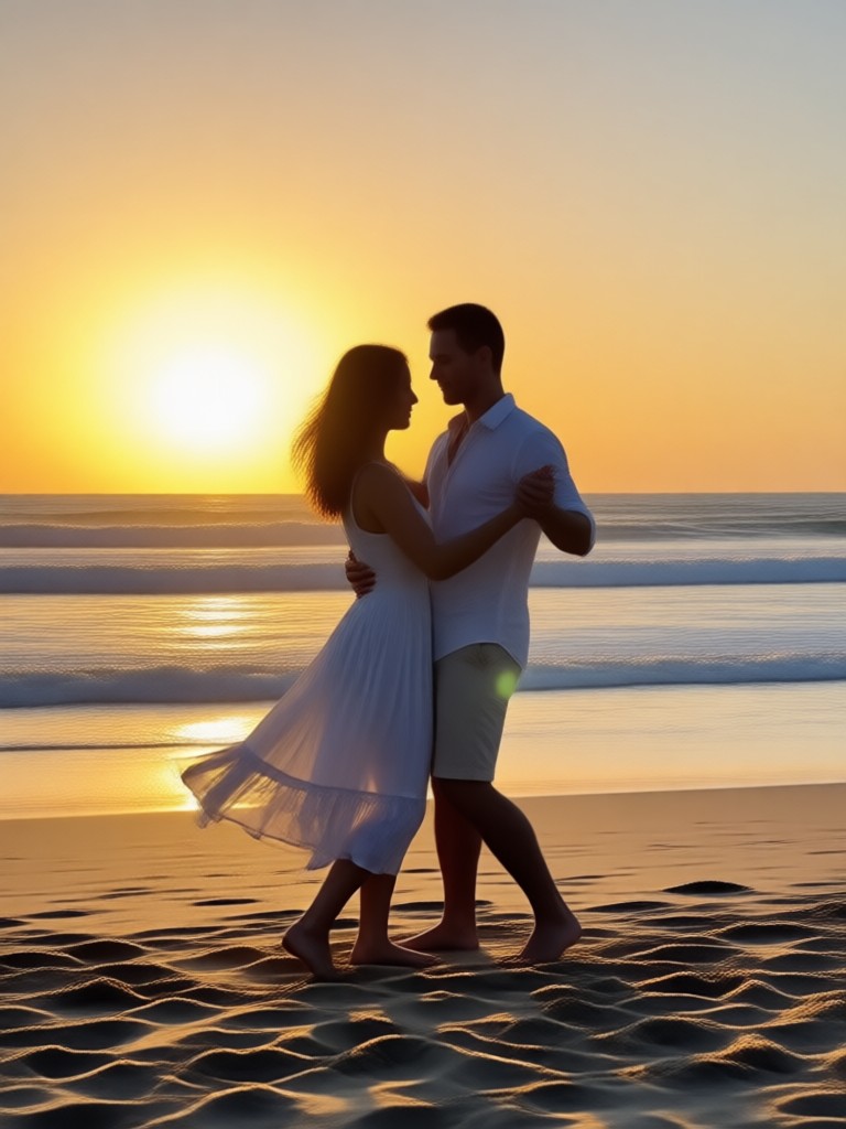 AI generated tropical dance video