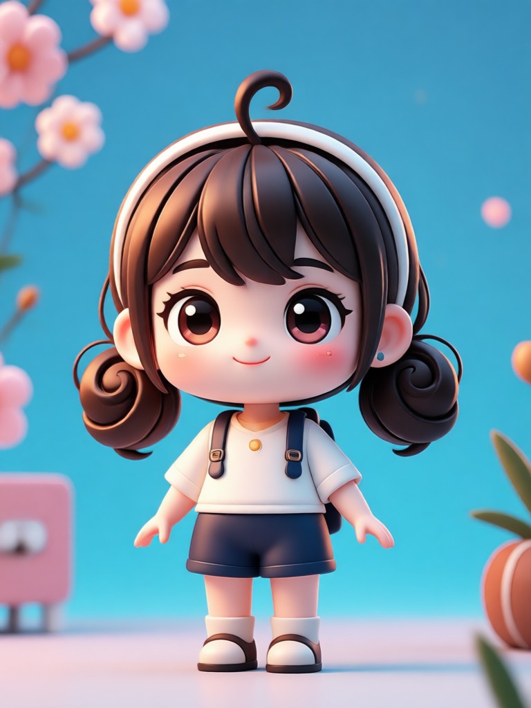 Passende Chibi-Kunst von Haustier und Besitzer