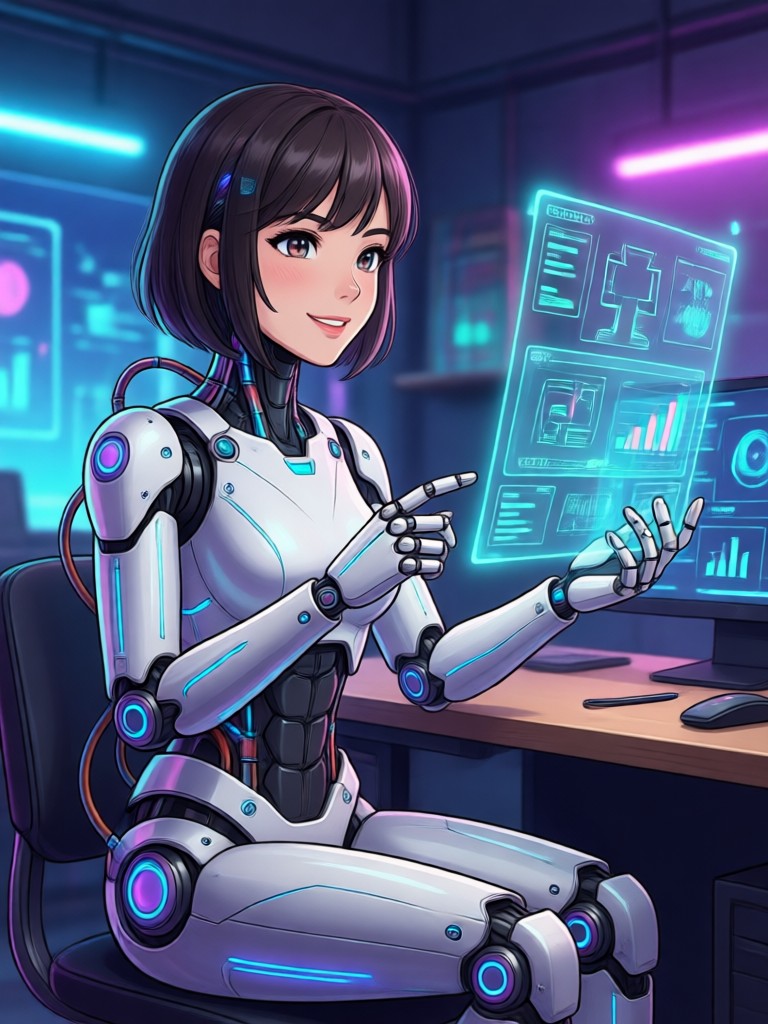Casual and friendly AI companion