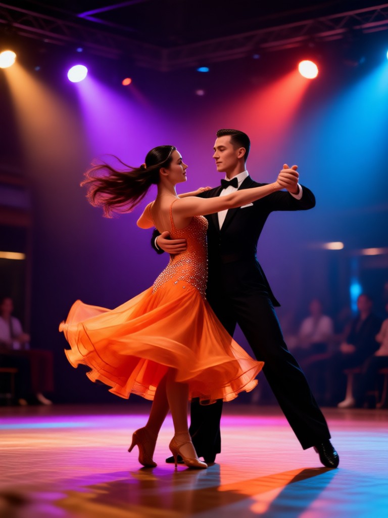 Viennese Waltz Couple Dance