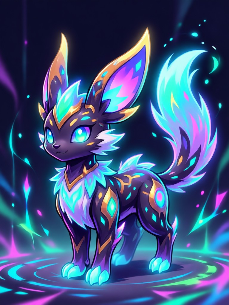 Elegant fairy type mythical Fakemon