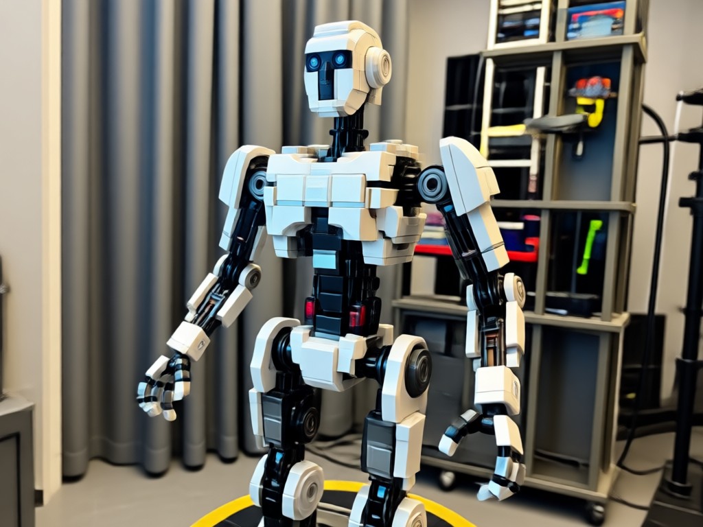 Before and after photo to LEGO conversion
