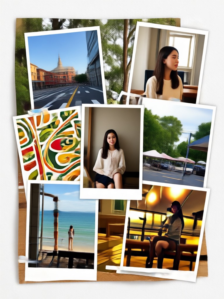 Instagram story themed photo collage
