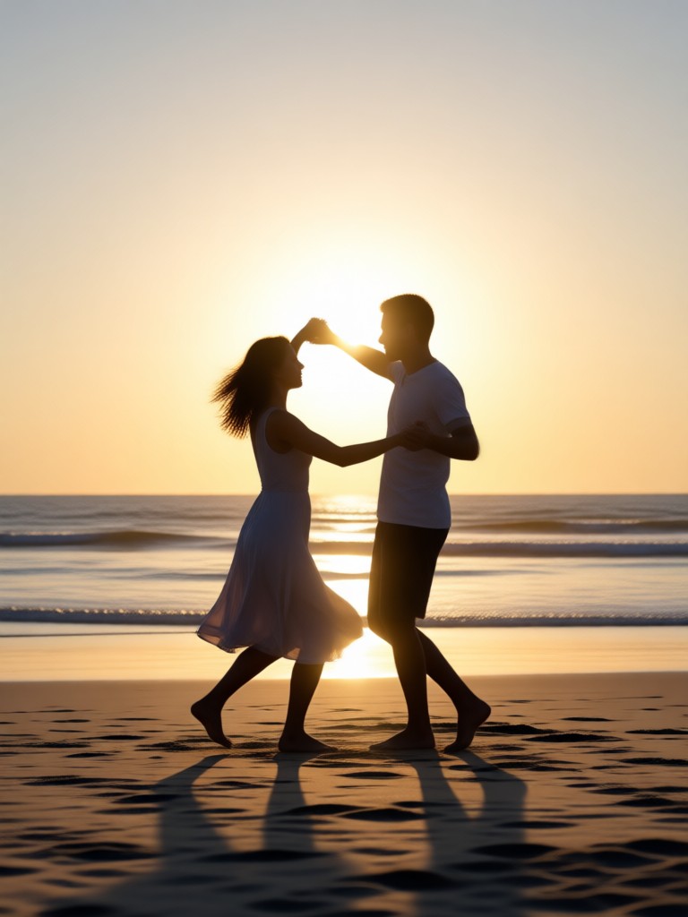 Unduh veeo untuk Beach Couple Dance Video Generator