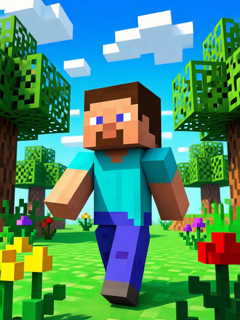 Minecraft version of a classic car