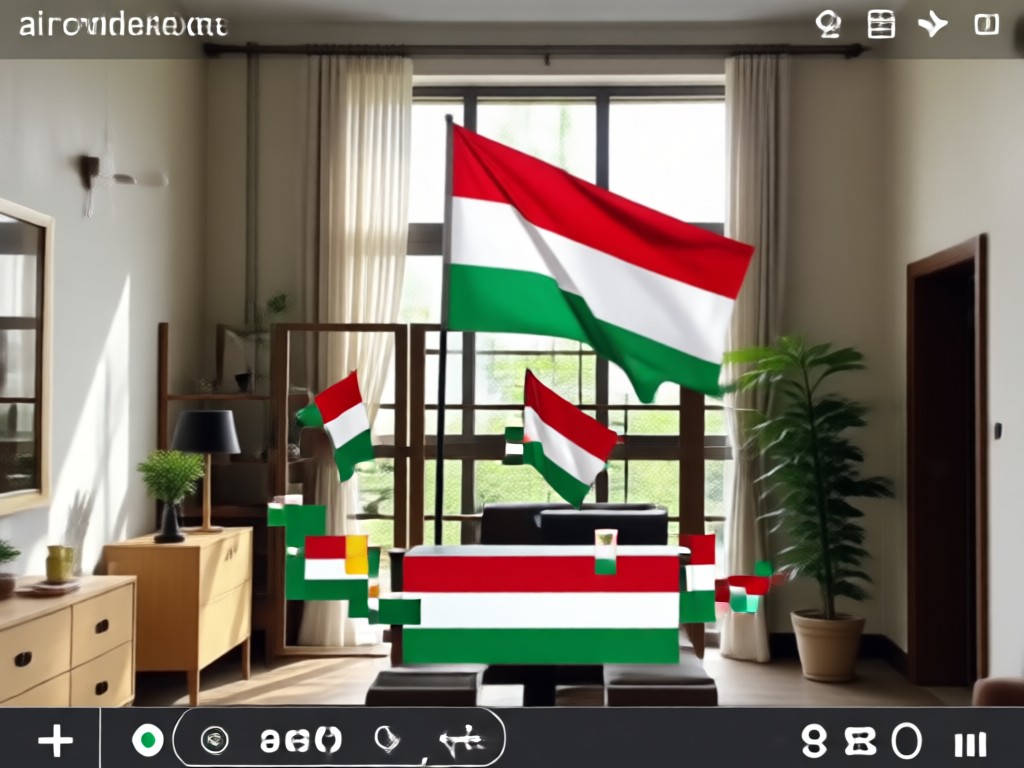 Animasi bendera AI untuk video Merdeka