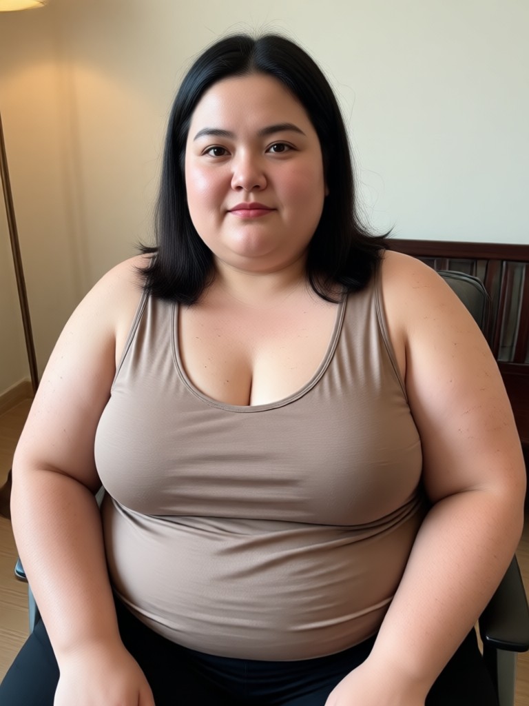 AI 생성 통통한 볼 필터