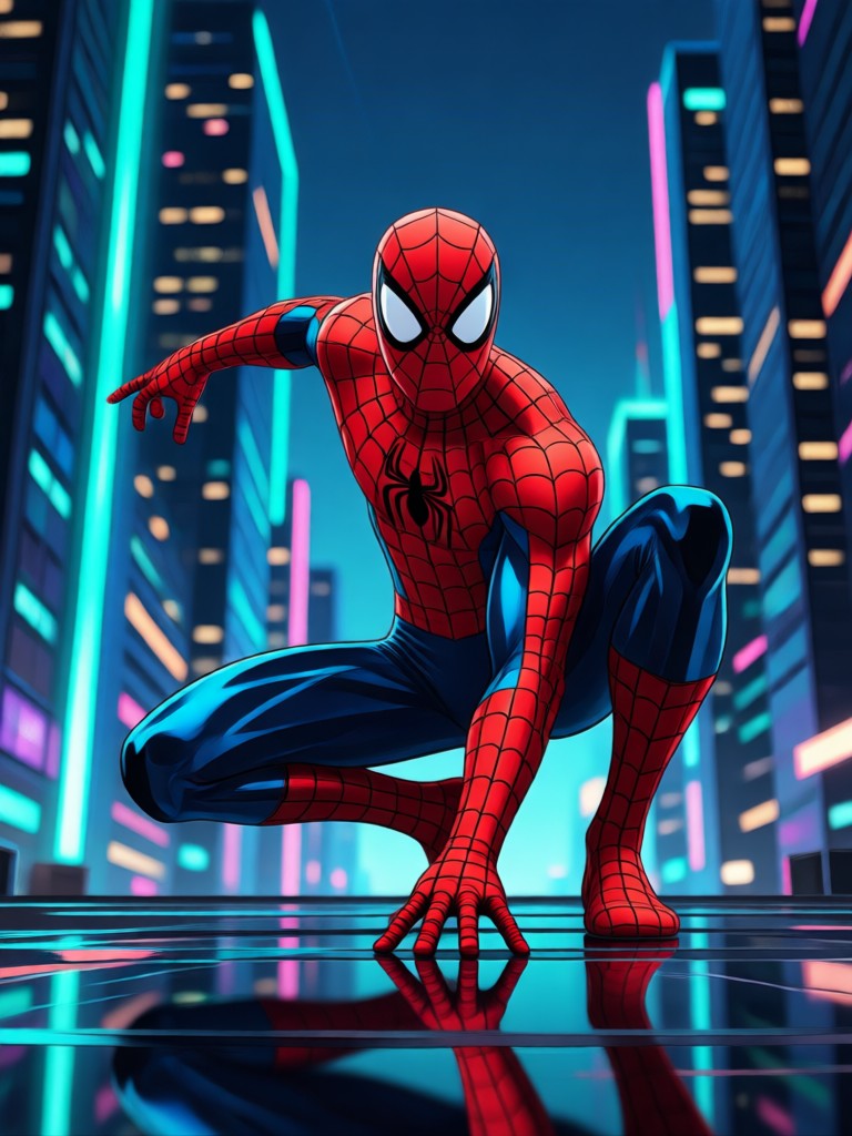 Spider Man mask only transformation