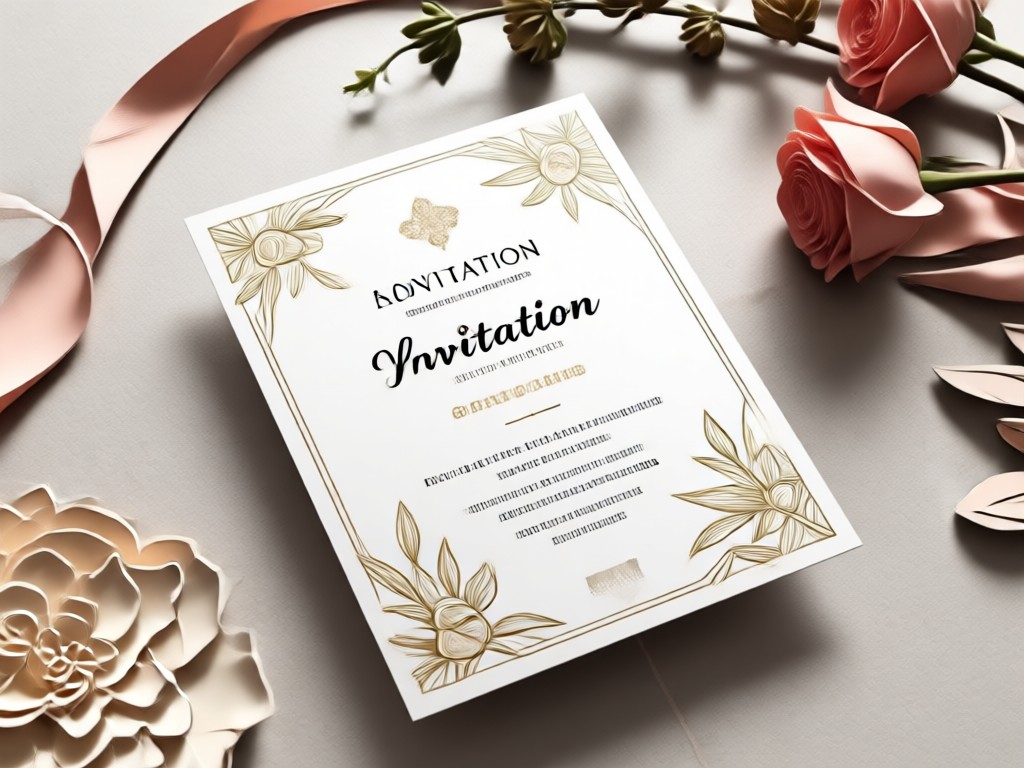Wedding invitation template gallery with various styles