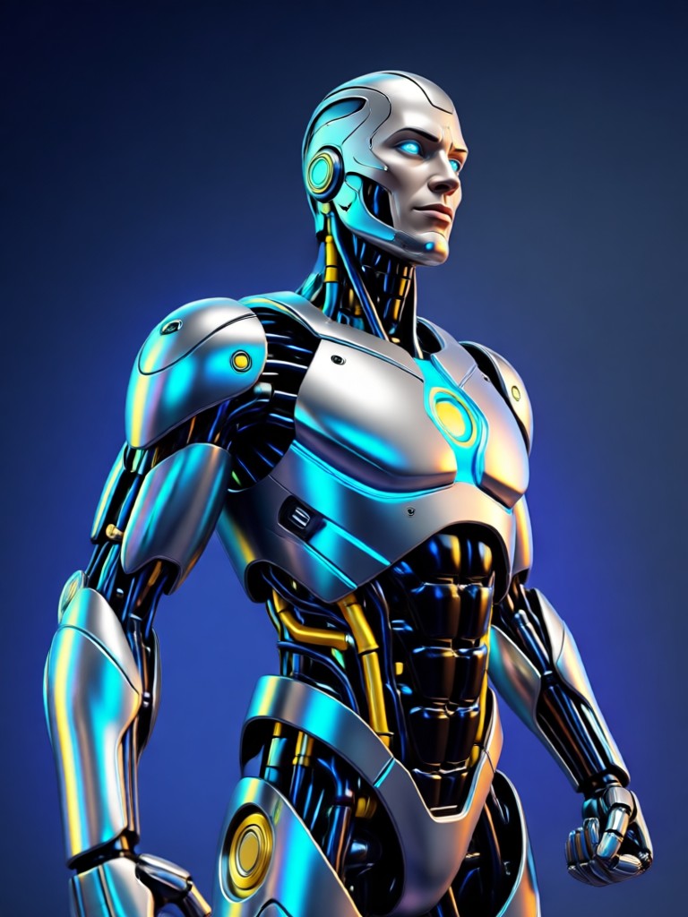 Post-apocalyptic survivor AI hero concept art