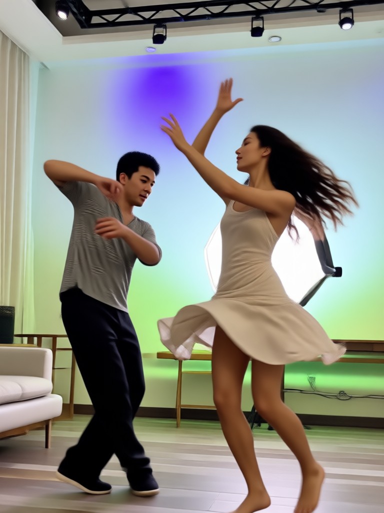 Two Photos Dancing Video Generator app preview