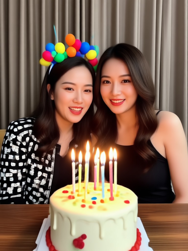 Modern minimalist birthday video