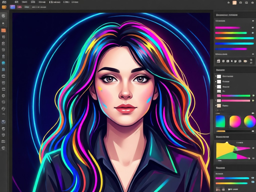 AI profile picture optimization process