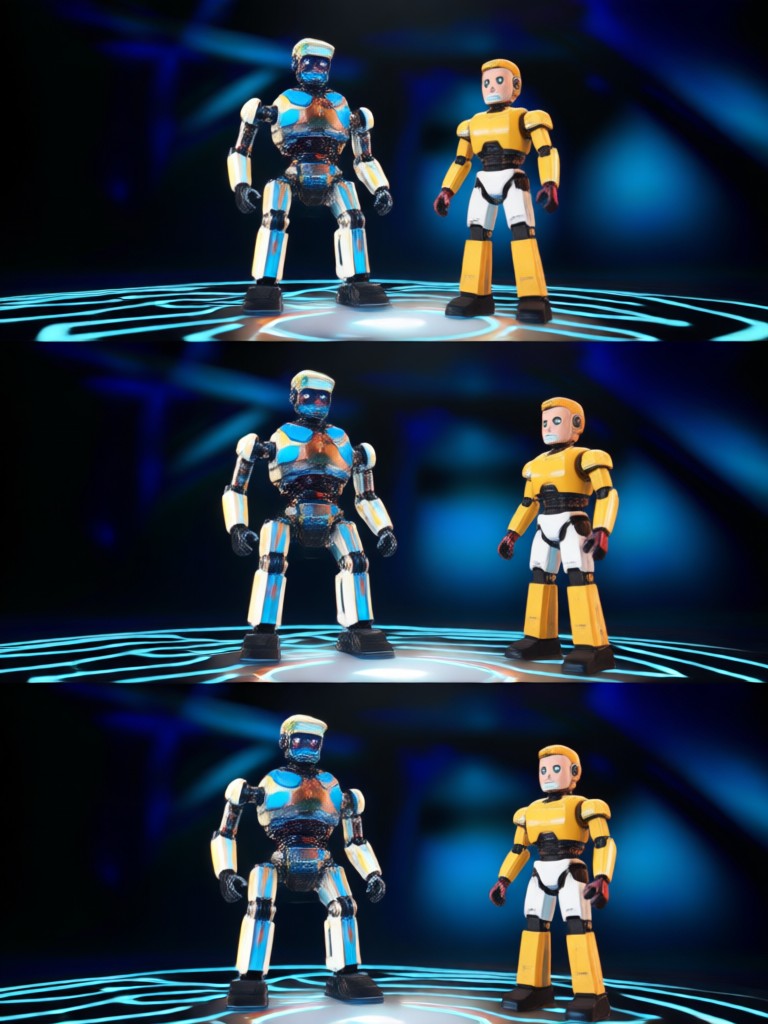 Classic plastic soldier toy video effect