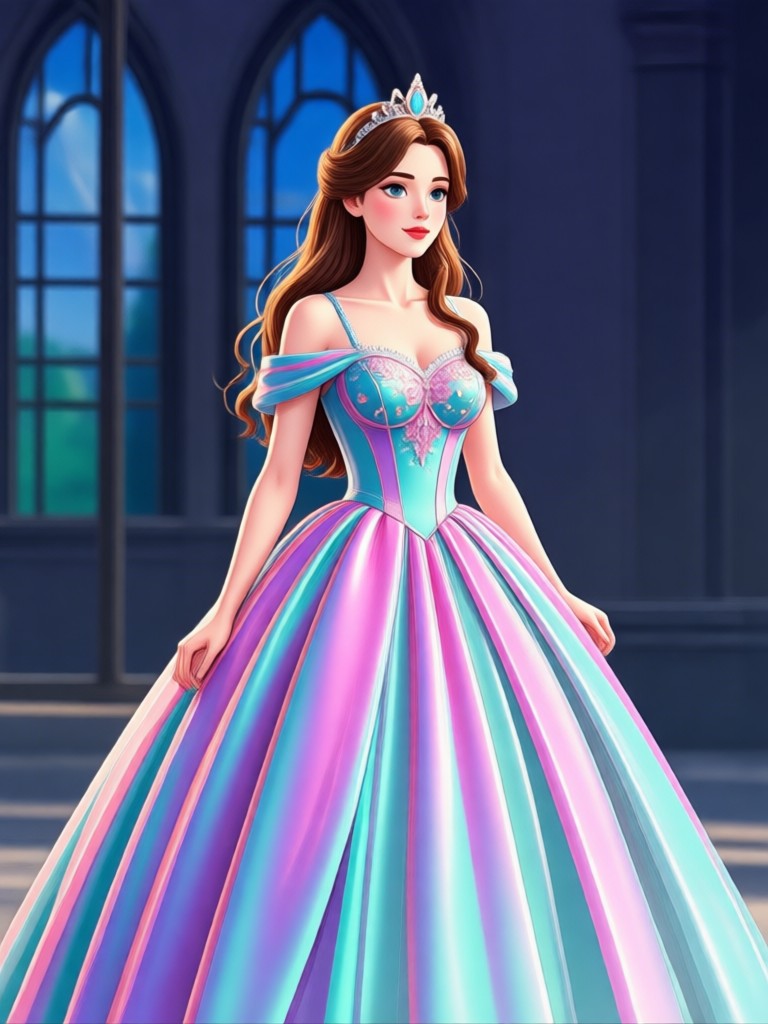 Modern Princess Transformation AI Video