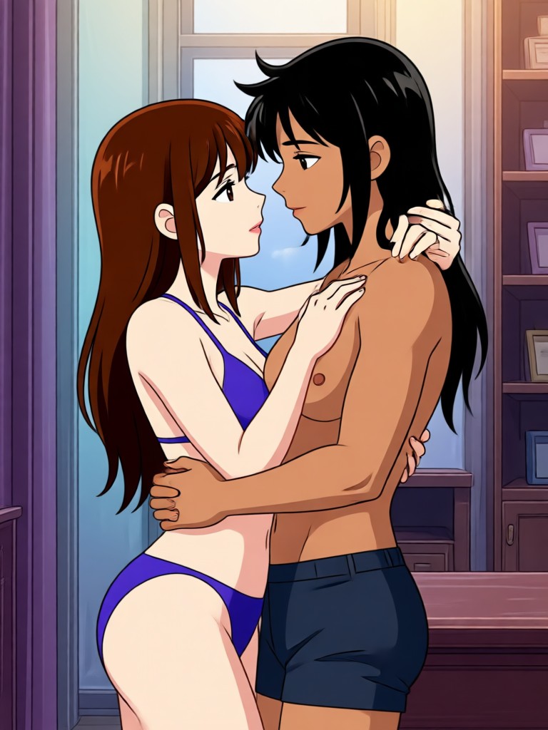 Adegan Animasi Lesbian 5