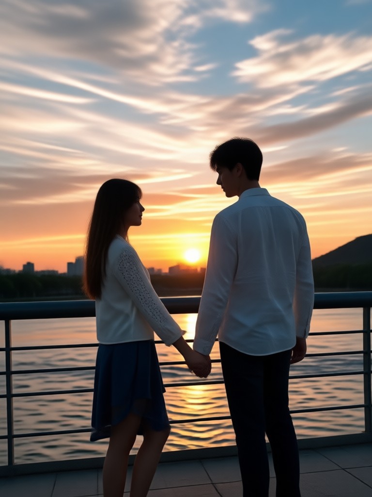 Simple at home couple video template