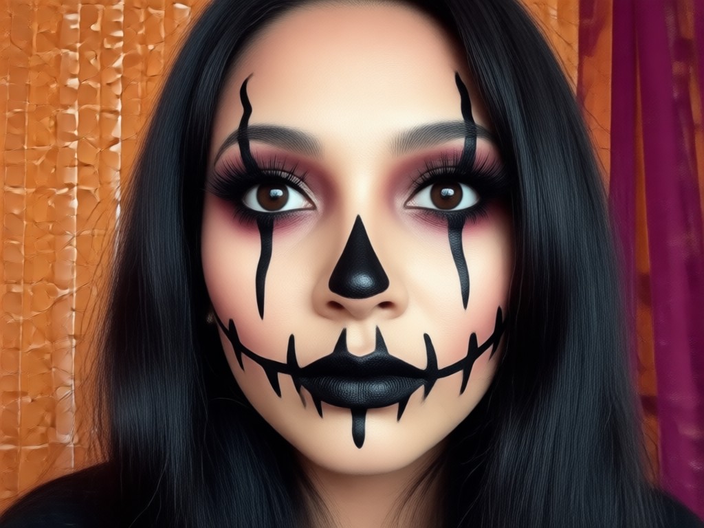 Verschiedene Stile für Halloween-Make-up