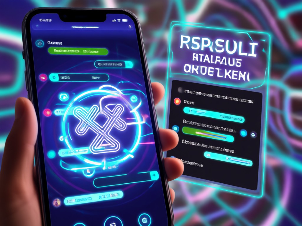 Person happily interacting with AI companion on phone