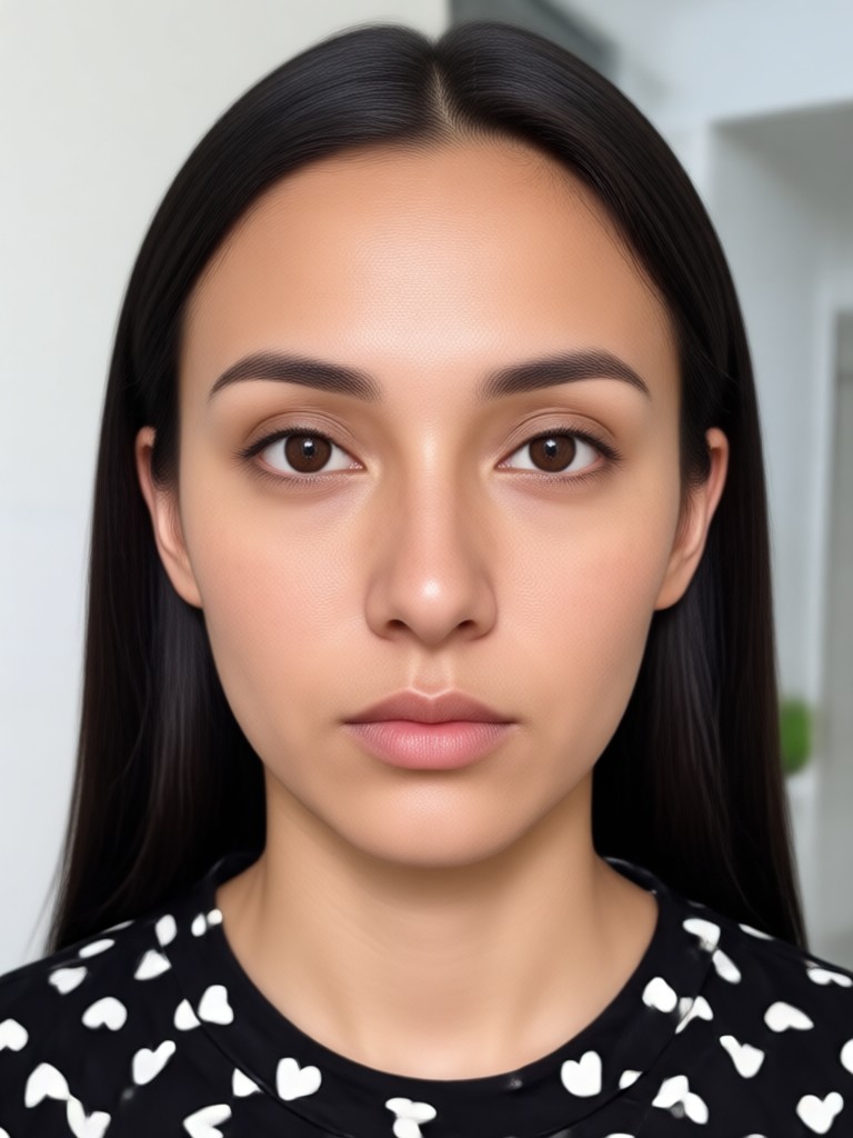 AI face swap result example