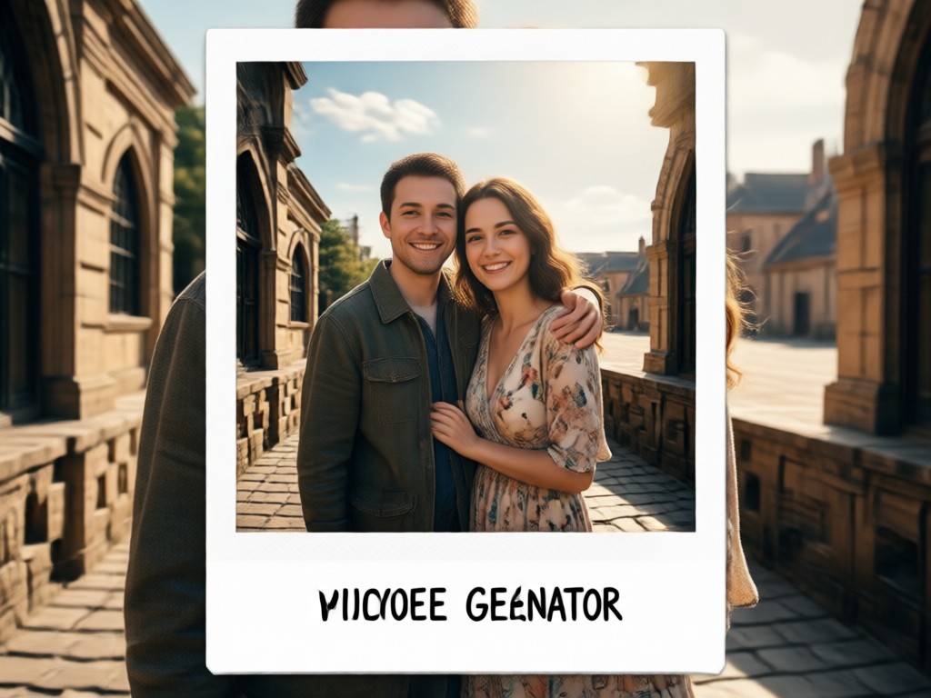 Gallery of different polaroid border and frame styles