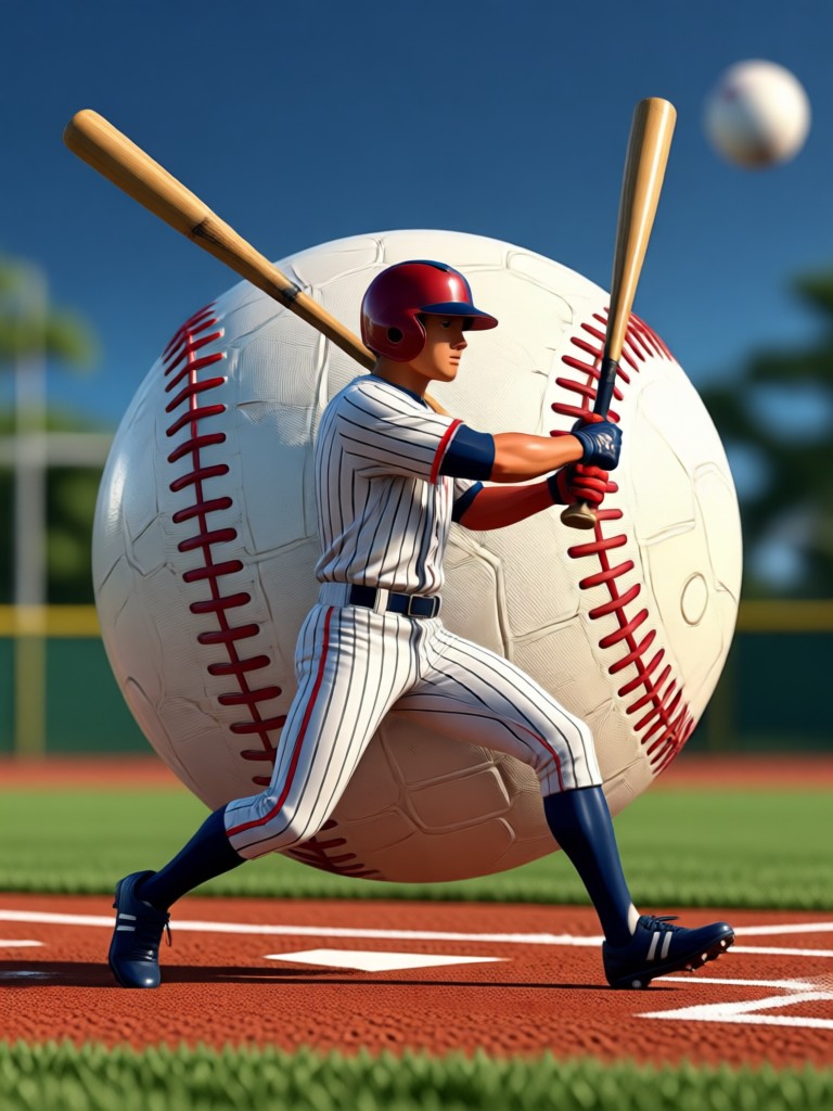 Fantasy baseball lineup card graphic