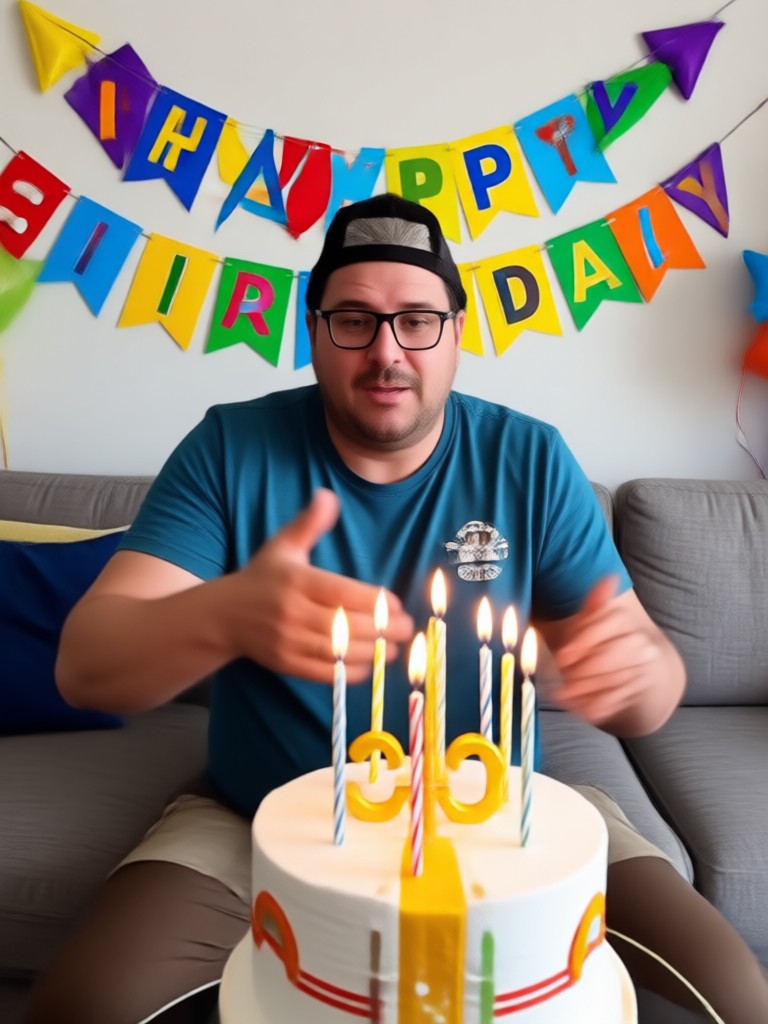 진심이 담긴 생일 헌사 영상 샘플