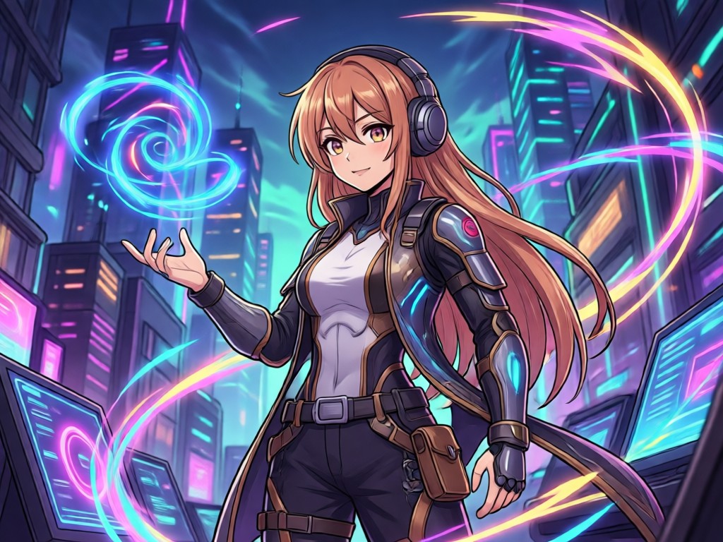 Text to anime scene generation