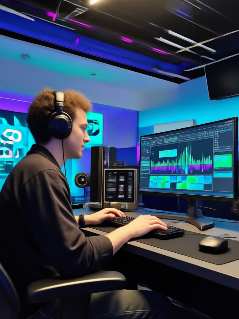 AI concept for tapping and scratching ASMR