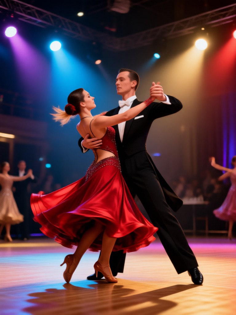 Romantic Waltz AI dance video