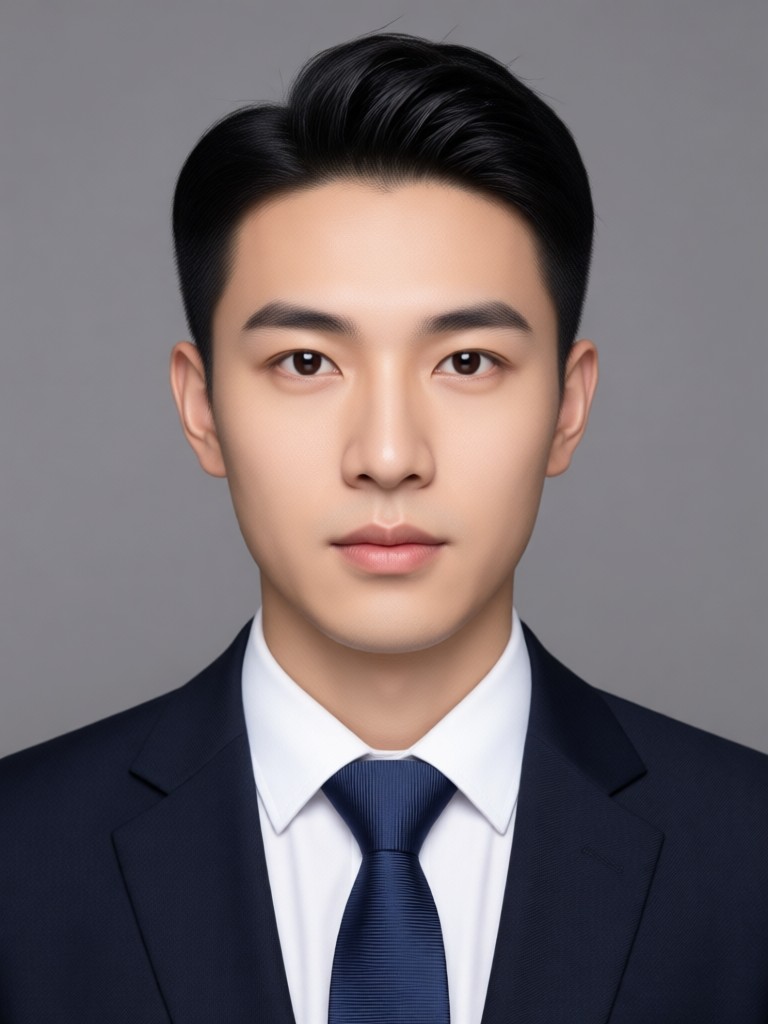 ID Picture Edited with Corporate Attire
