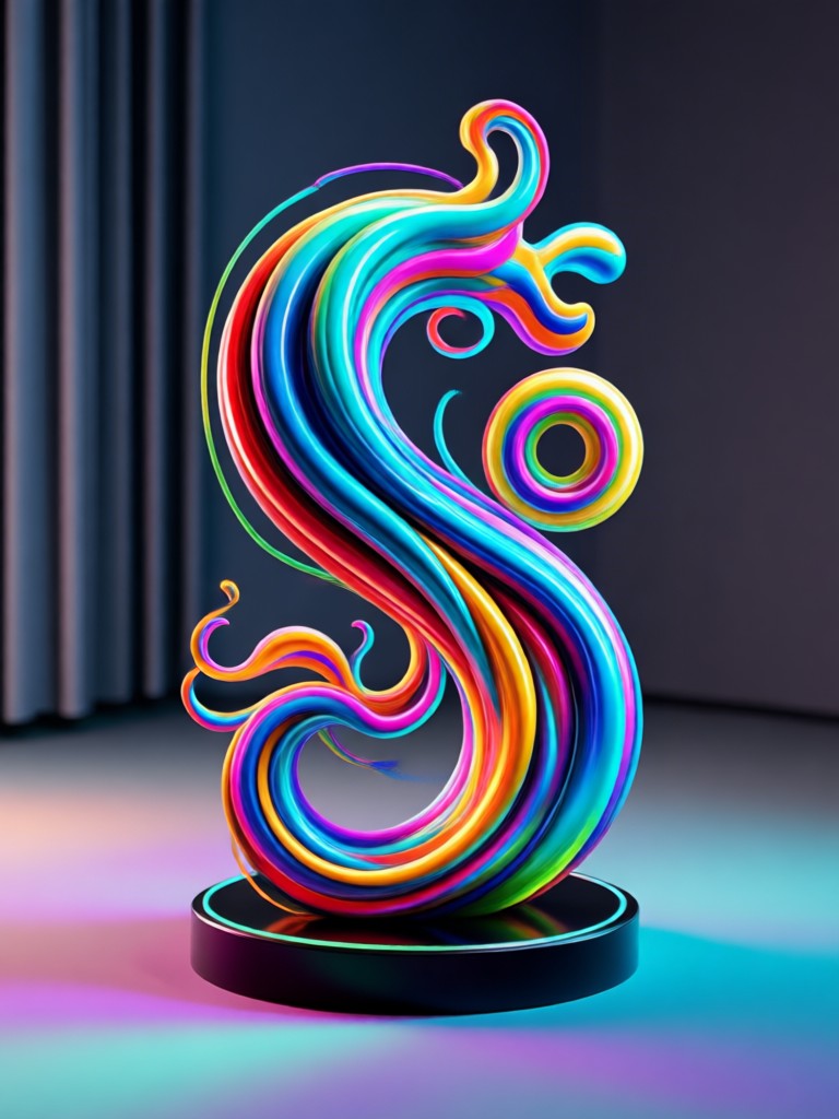 Vintage video game sprite standee AI
