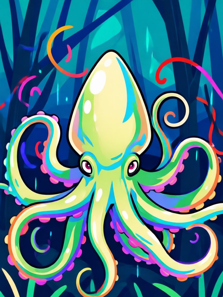 Old photo revival style of a vintage Squid Game concept