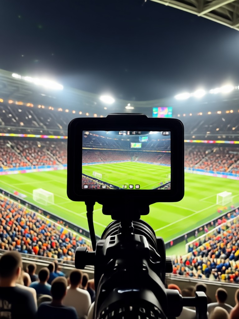 Mobile app stadium effect creation interface