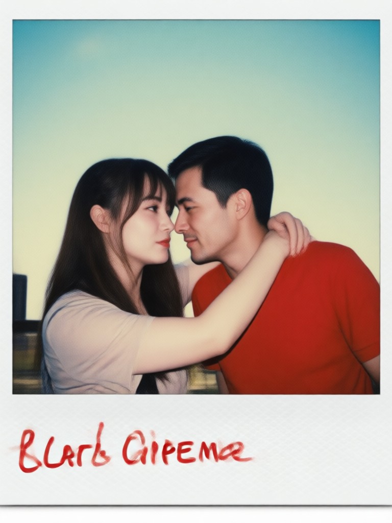 Template reel Polaroid animasi