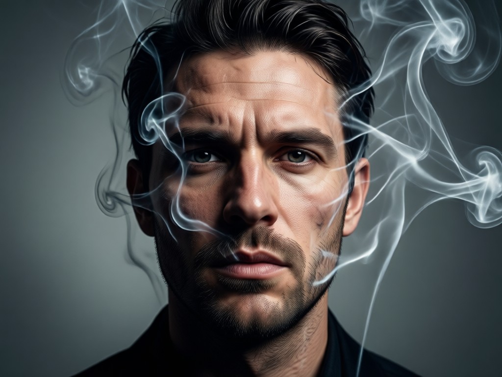 AI preserves facial details in smoke portraits