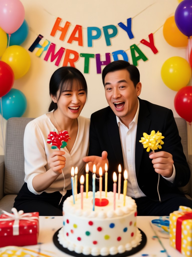 Animated Party Celebration Video